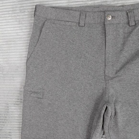 Duluth Trading Pants Incog-Chino Mens 38x30 Gray Knit Stretchy Comfy Business - Picture 4 of 16
